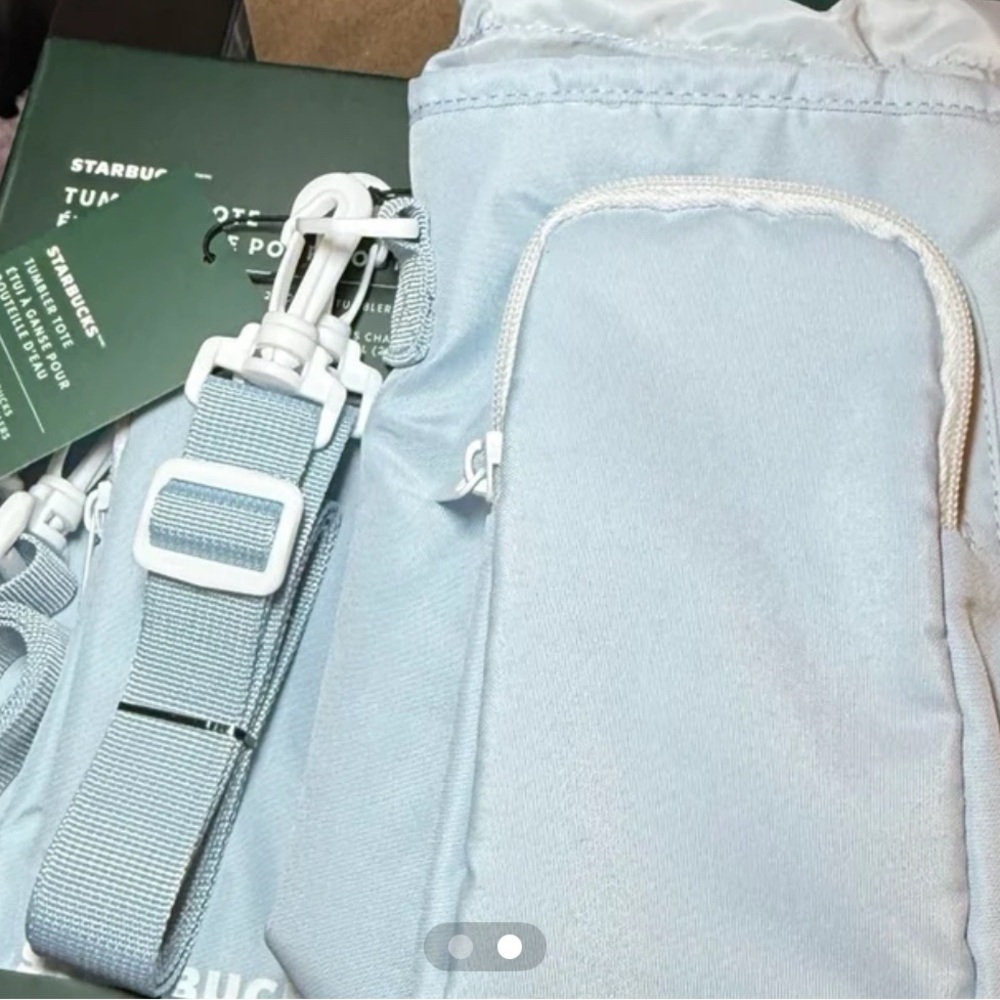 Starbucks Blue Key Card Holder Accessory